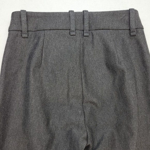 Vince Pants Womens 2 Charcoal Gray Tapered Ankle Trousers Mid Rise Stretch - Picture 4 of 11